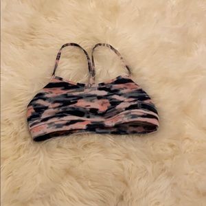 Camo pink bra
